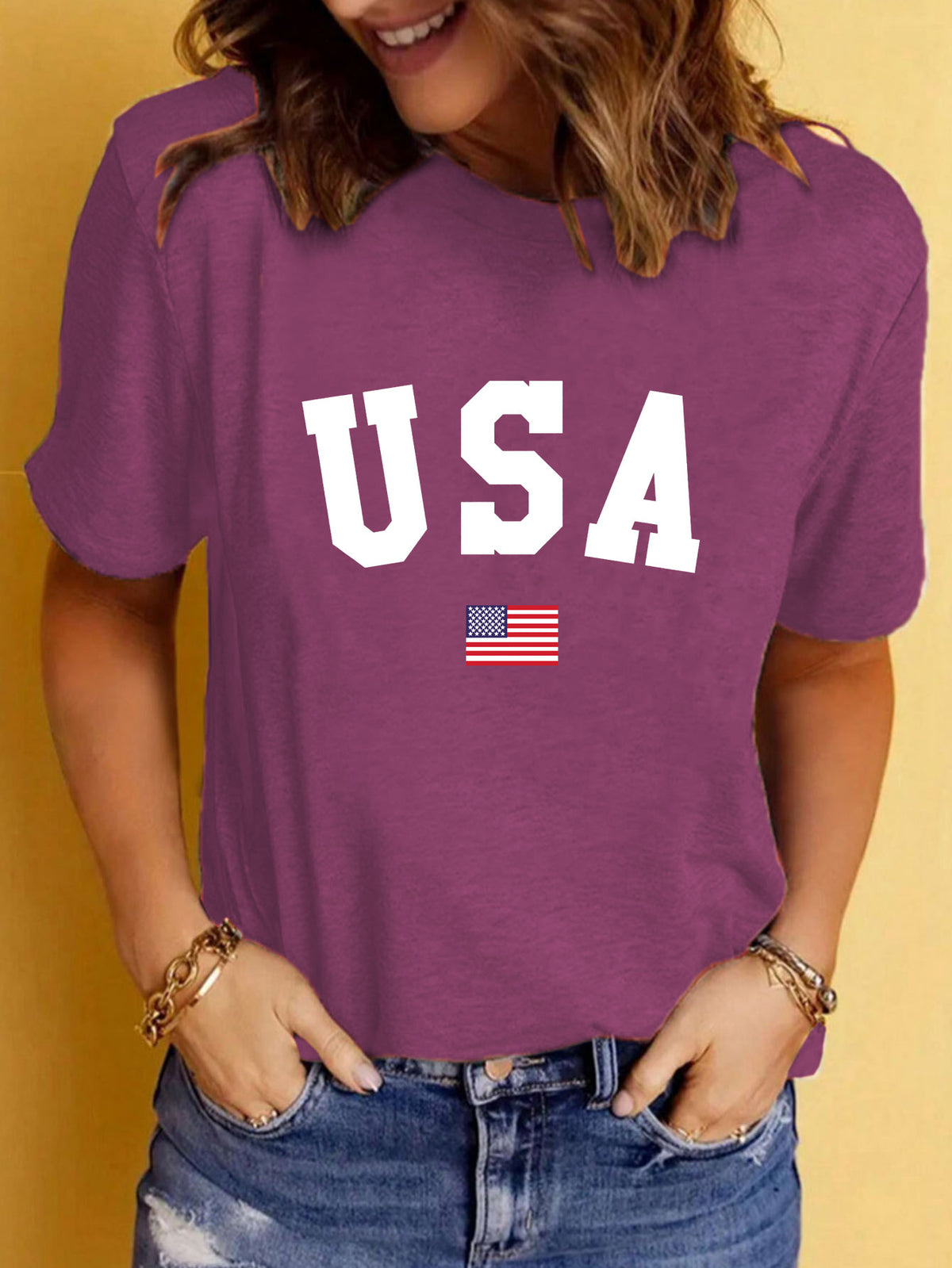 USA Graphic Short-Sleeve T-Shirt