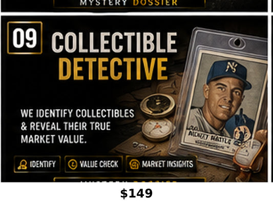 Collectible Detective research service graphic