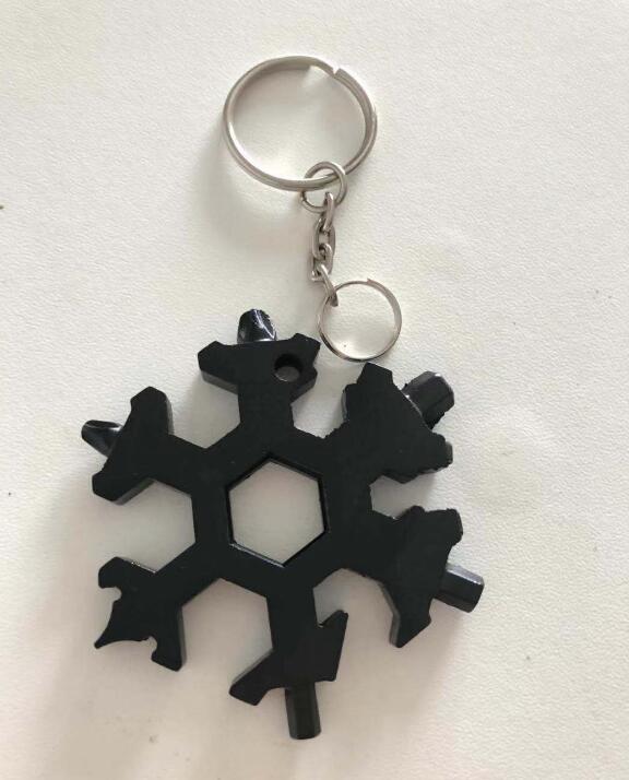 Snowflake 18-in-1 Pocket Multi-Tool Keychain