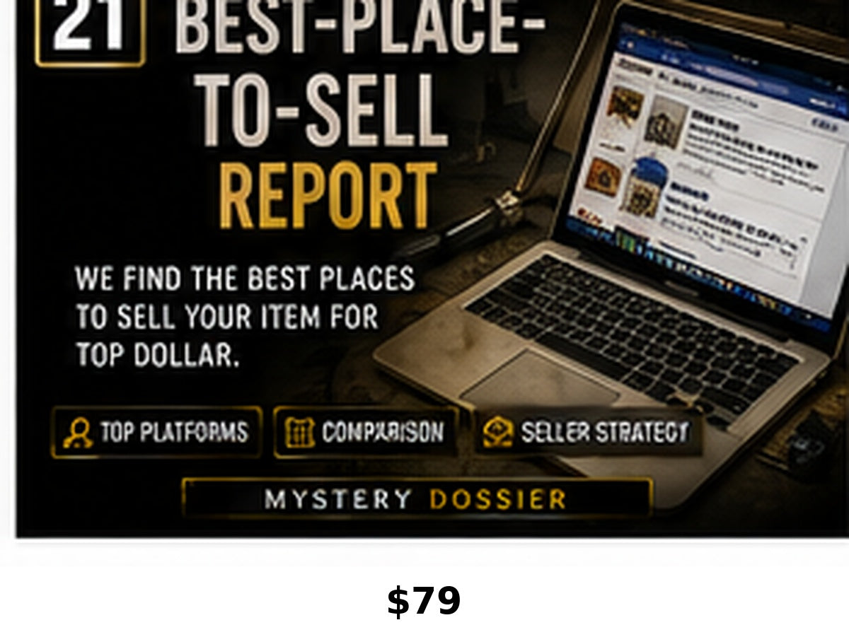 Best-Place-to-Sell Report research service graphic