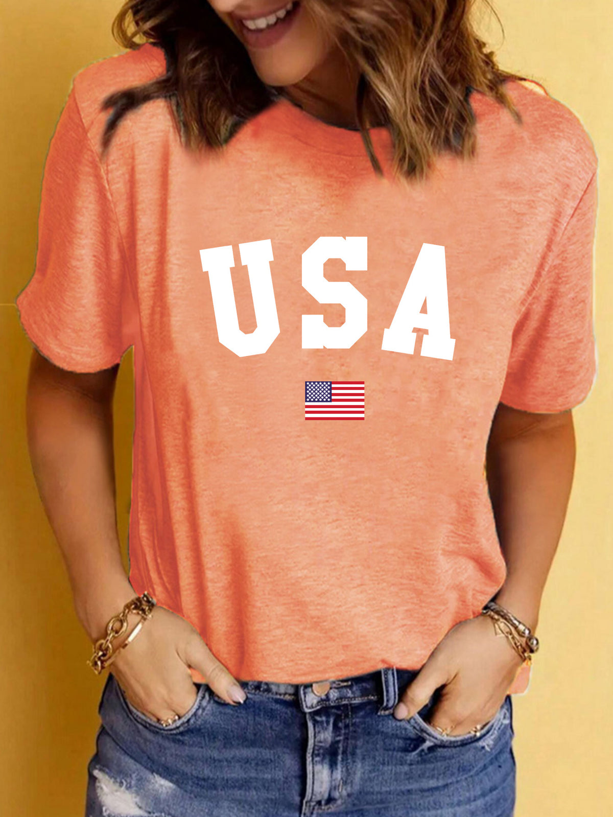 USA Graphic Short-Sleeve T-Shirt
