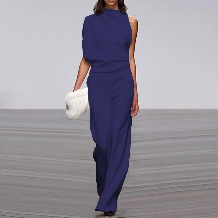 Women’s One-Shoulder Jumpsuit