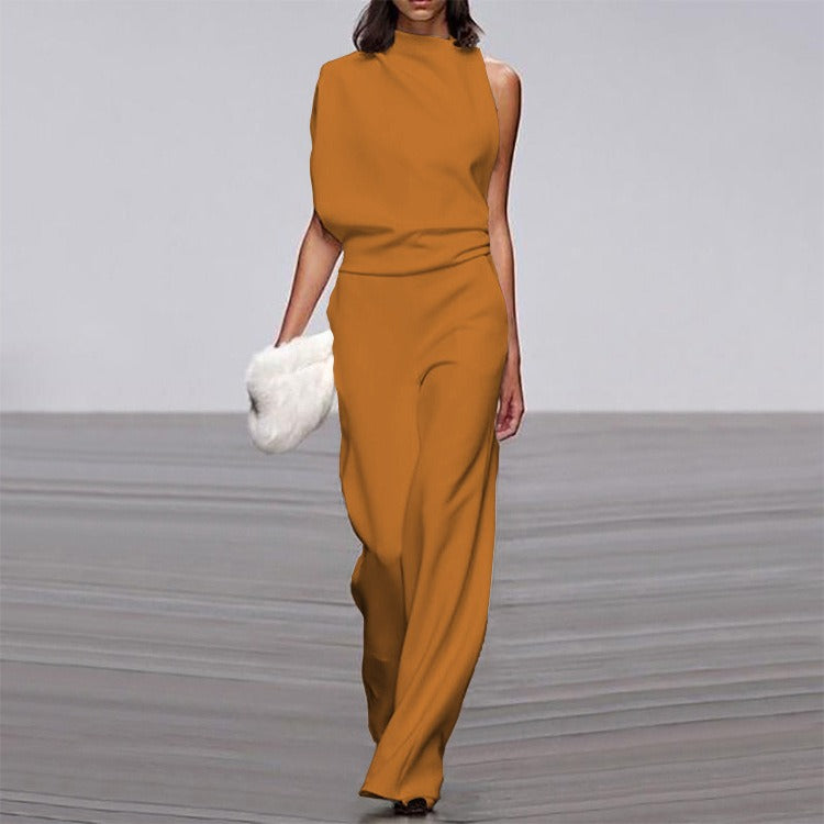 Women’s One-Shoulder Jumpsuit