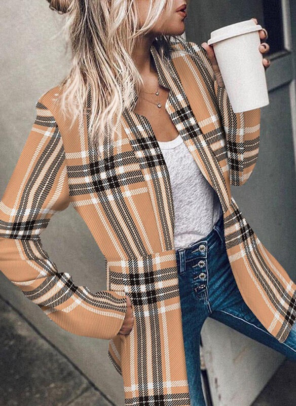 Cropped Wool-Look Lined Jacket product image