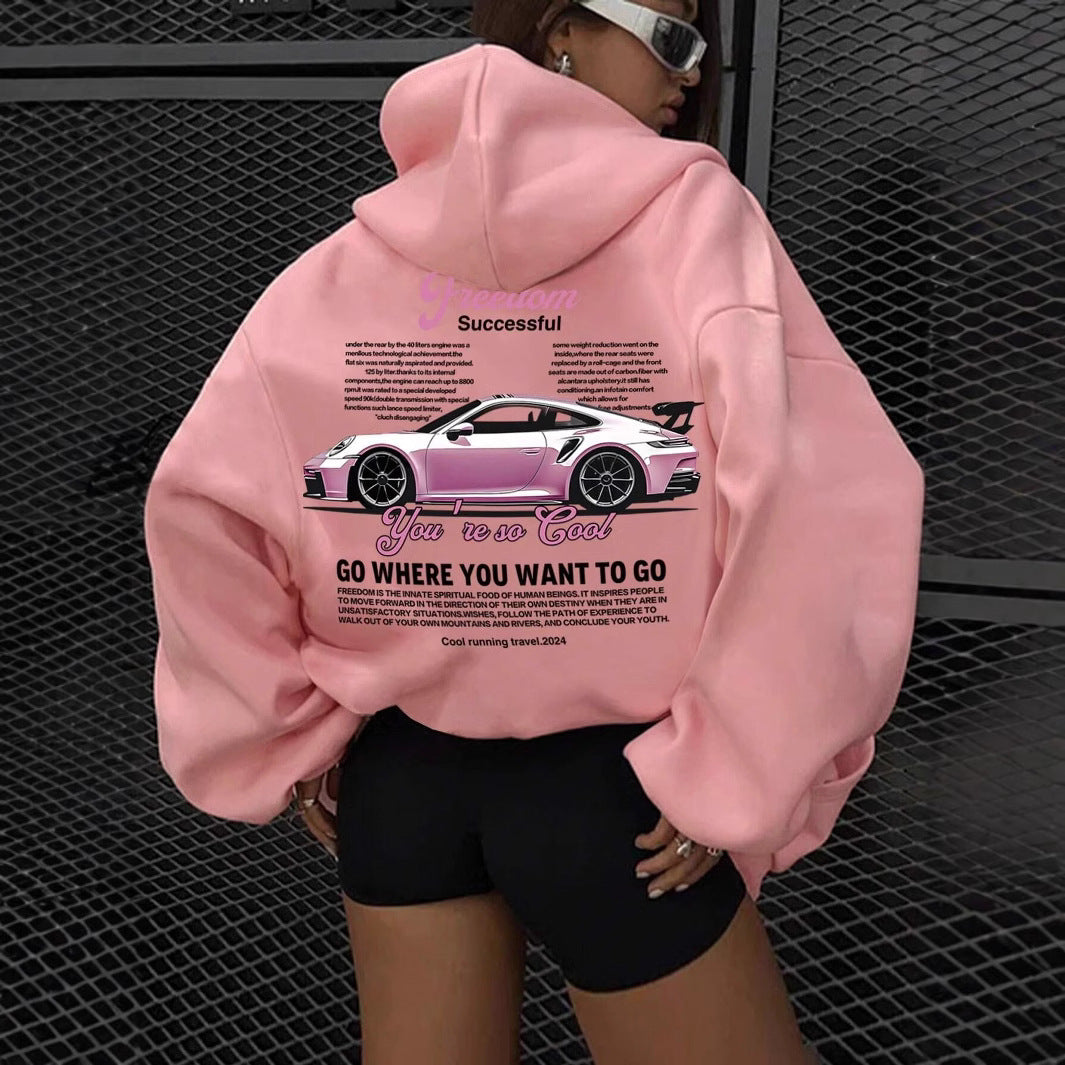 Women’s Oversized Graphic Sweatshirt