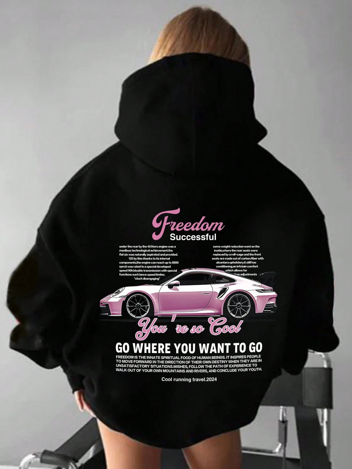 Women’s Oversized Graphic Sweatshirt