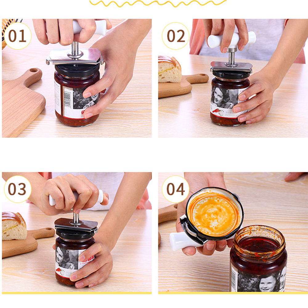 Stainless Steel Multi-Size Jar Opener