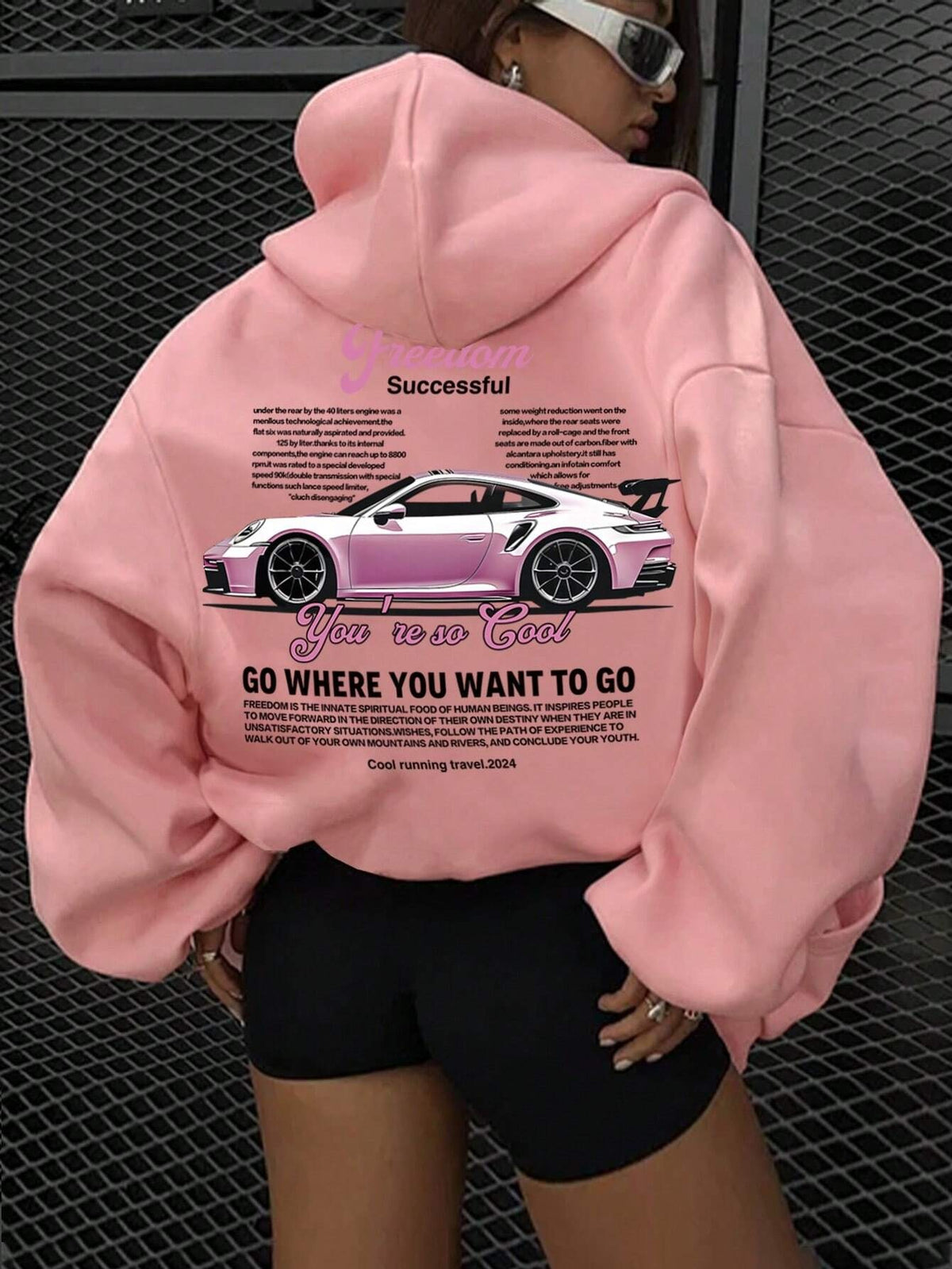 Women’s Oversized Graphic Sweatshirt
