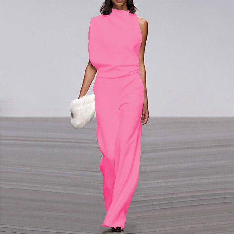 Women’s One-Shoulder Jumpsuit — Style 2