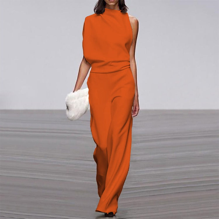 Women’s One-Shoulder Jumpsuit — Style 2