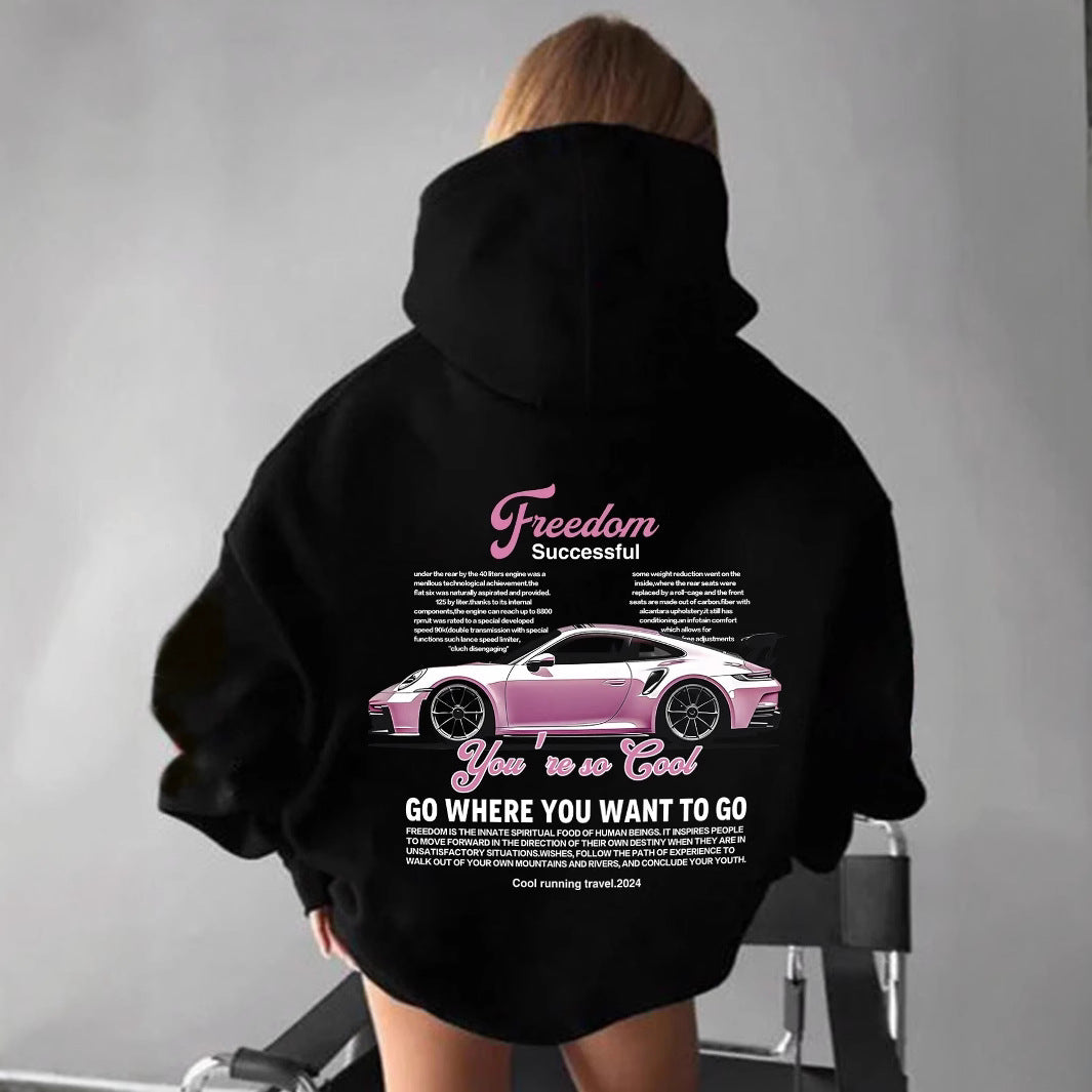 Women’s Oversized Graphic Sweatshirt