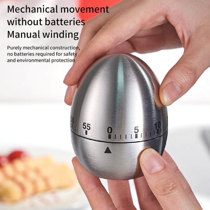 Stainless Steel Mechanical Kitchen Timer product image