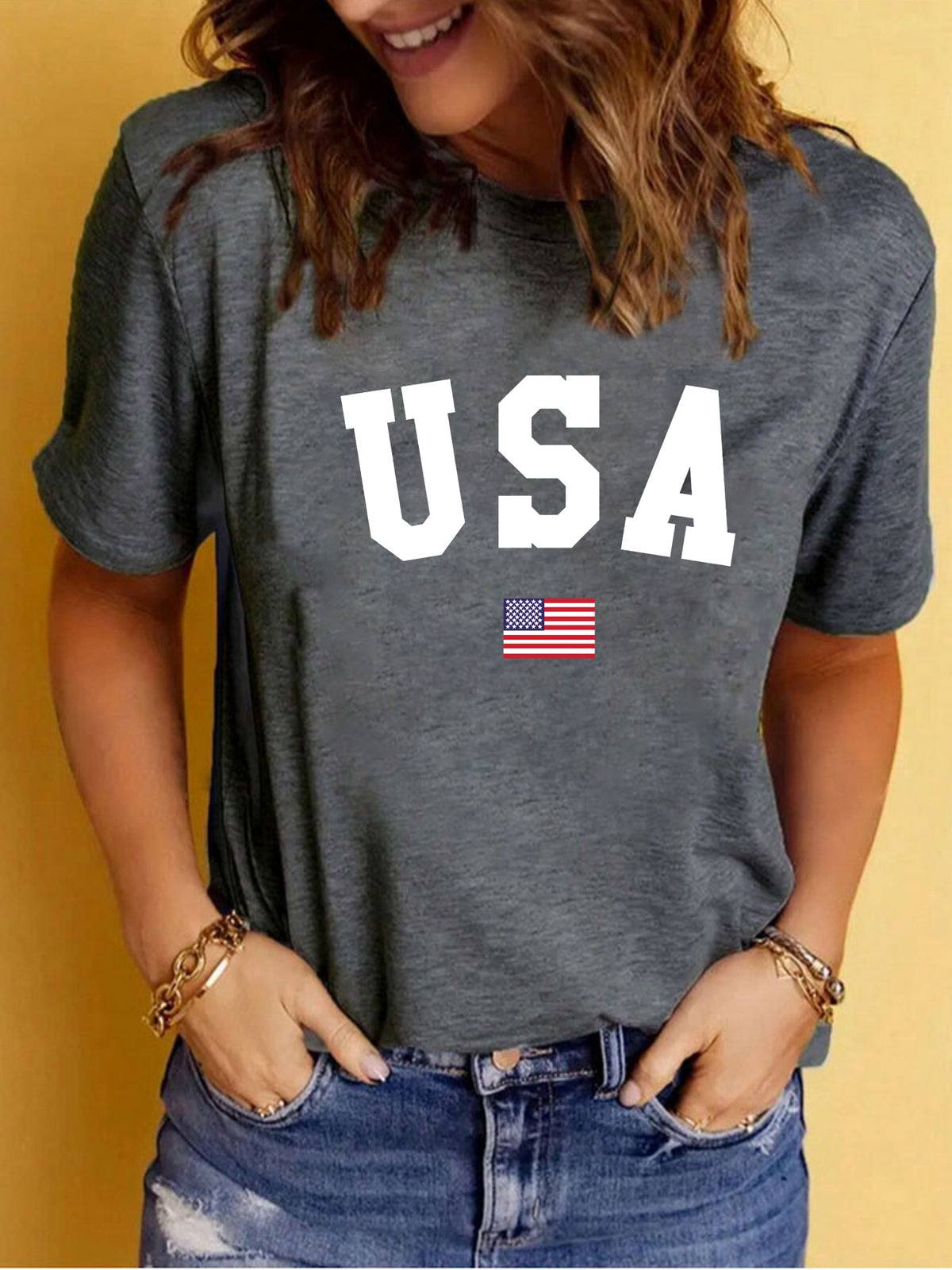 USA Graphic Short-Sleeve T-Shirt