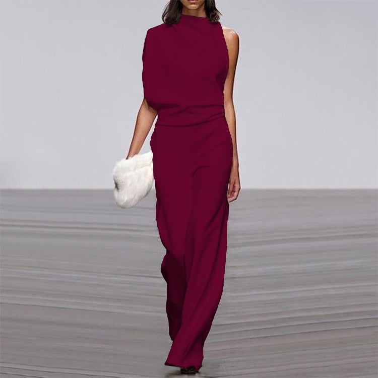 Women’s One-Shoulder Jumpsuit — Style 2