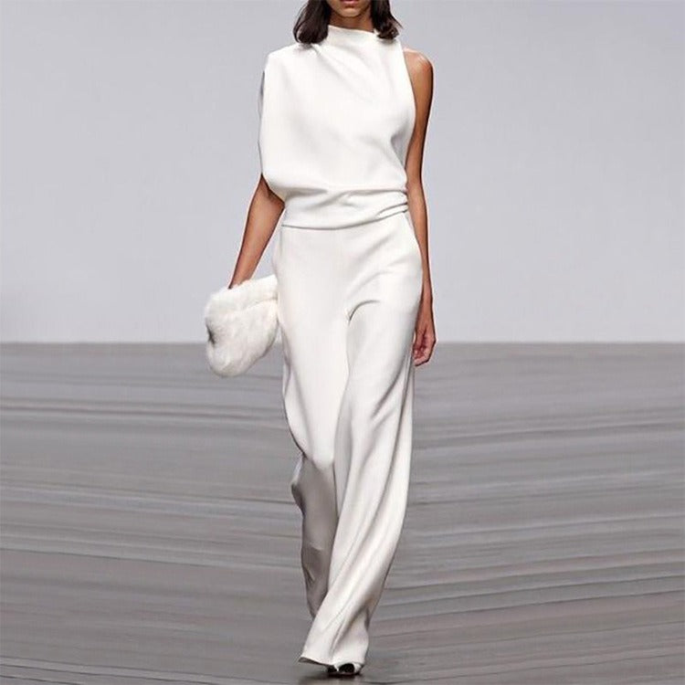 Women’s One-Shoulder Jumpsuit — Style 2