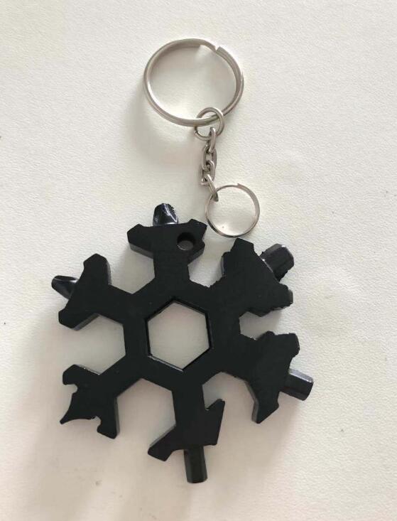 Snowflake 18-in-1 Pocket Multi-Tool Keychain