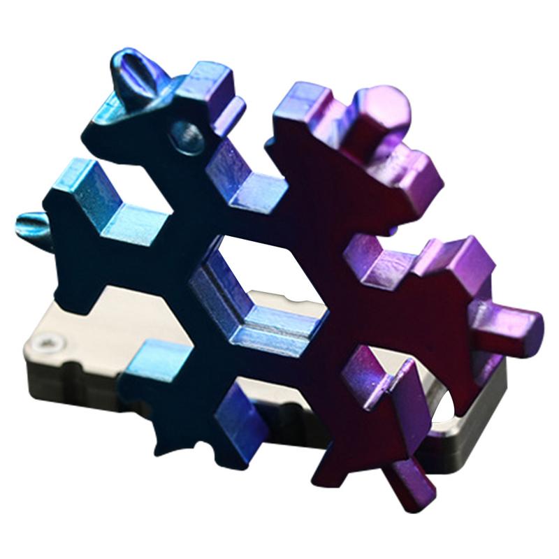 Snowflake 18-in-1 Pocket Multi-Tool Keychain product image