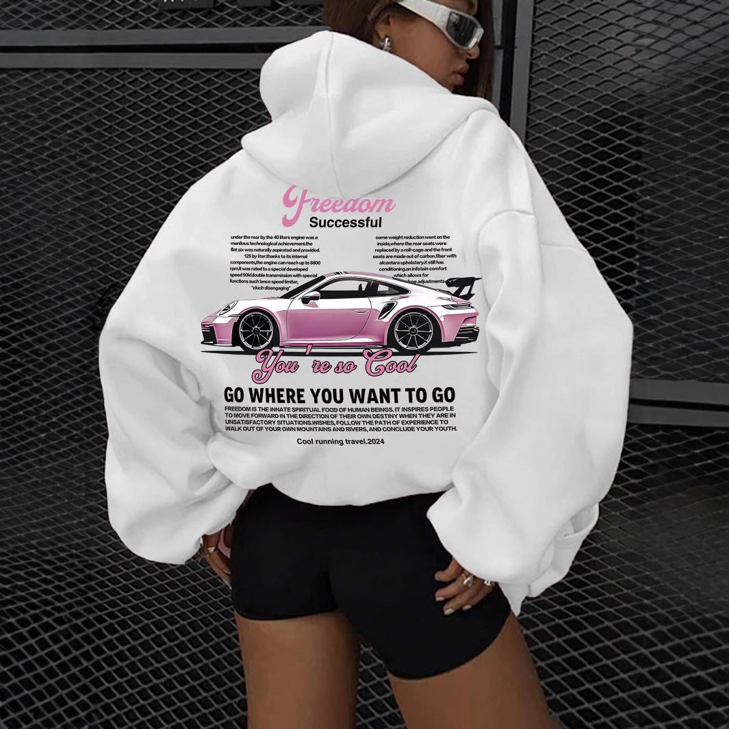 Women’s Oversized Graphic Sweatshirt