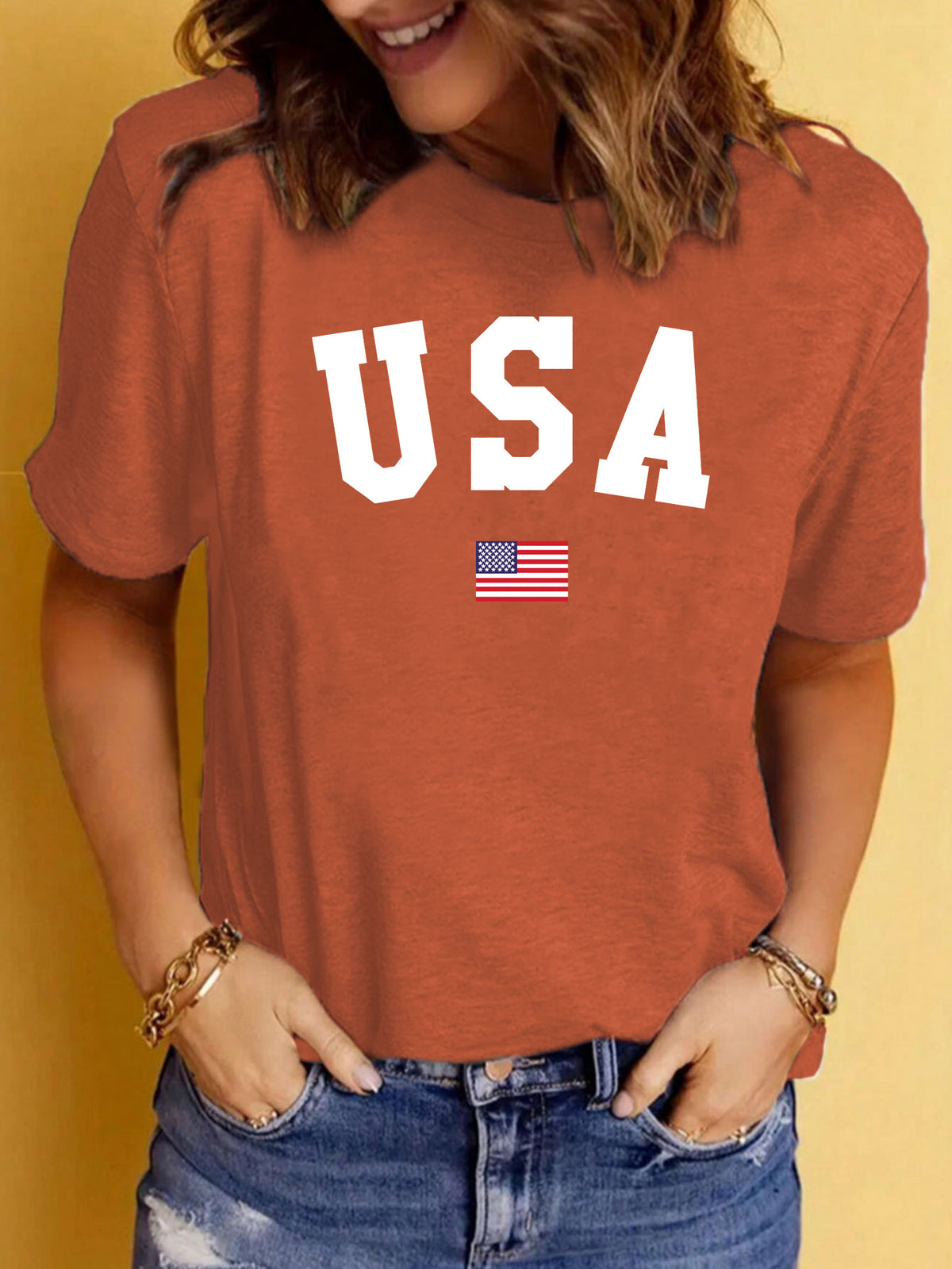 USA Graphic Short-Sleeve T-Shirt