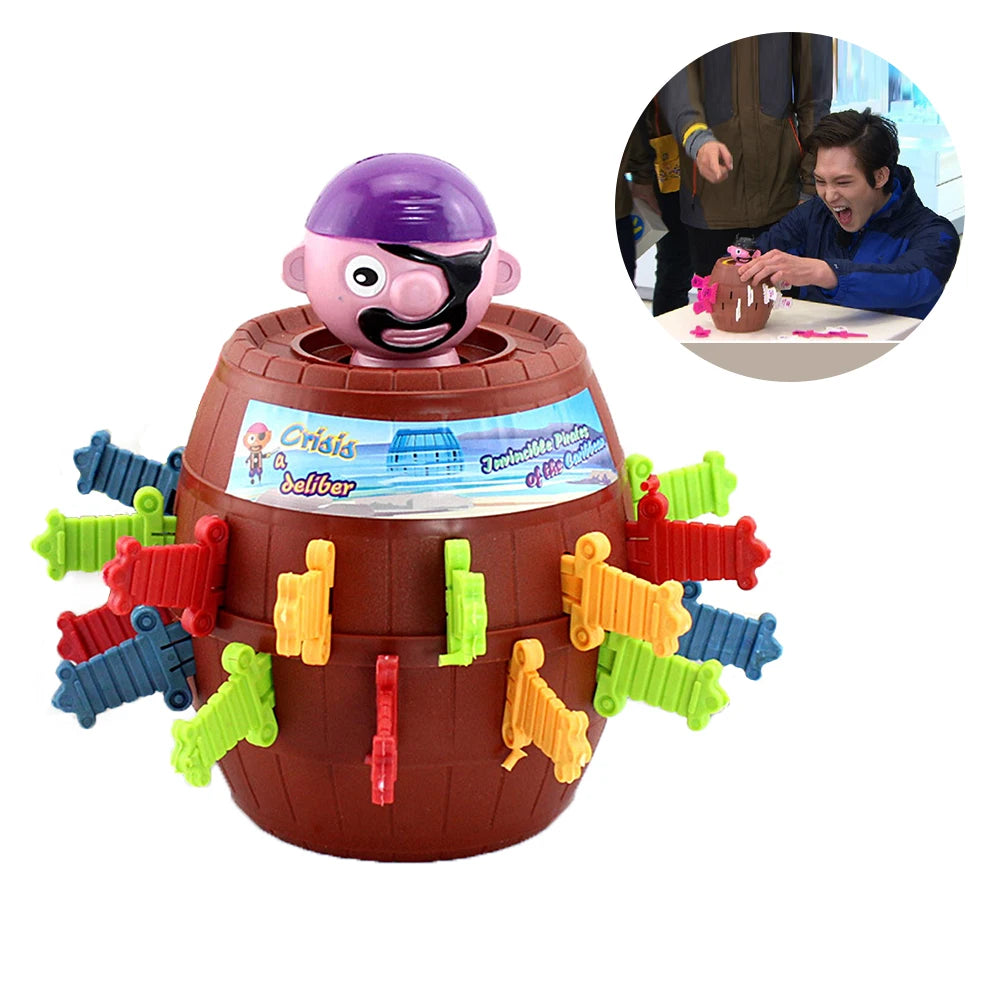 Pop-Up Pirate Barrel Family Game product image